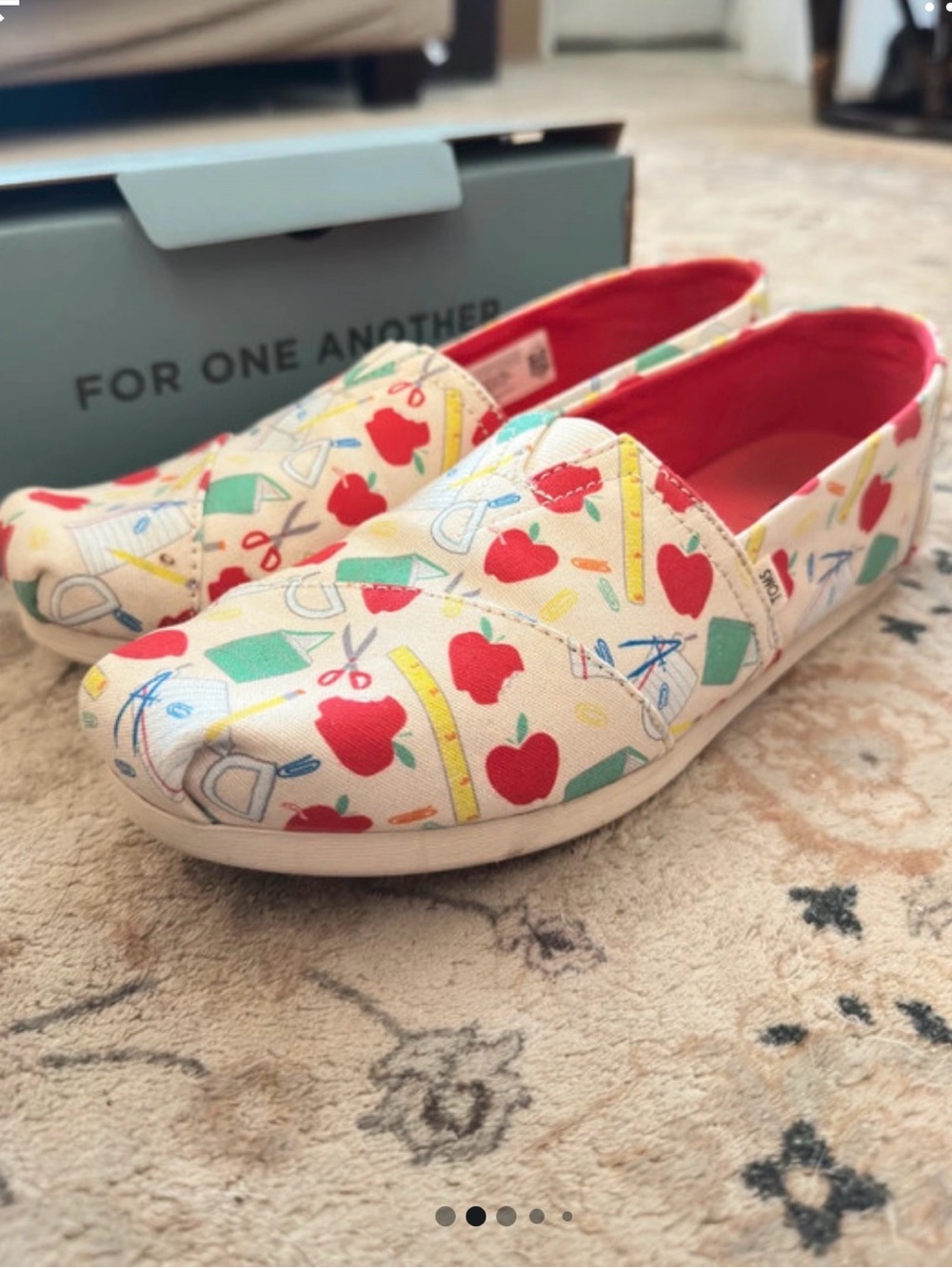 TOMS "Teacher's Pick" Alpargata slip-on shoes